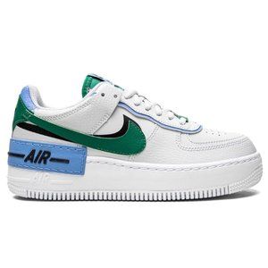 Women's Nike Air Force 1 Shadow - Photon Dust/Malachite-Black - Size 7